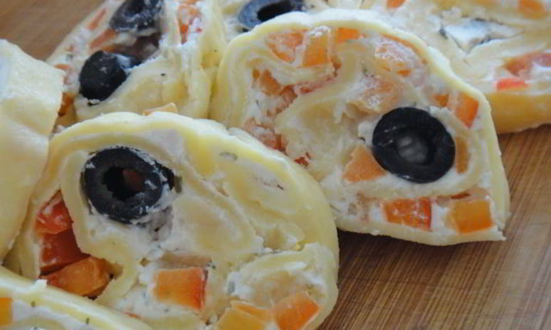 Рецепт сырного рулета