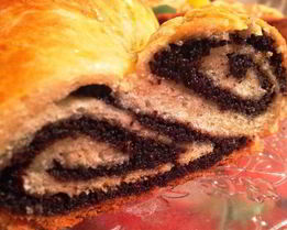 Творожный рулет с маком