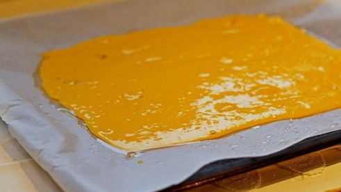 тыквенный рулет с мясным фаршем