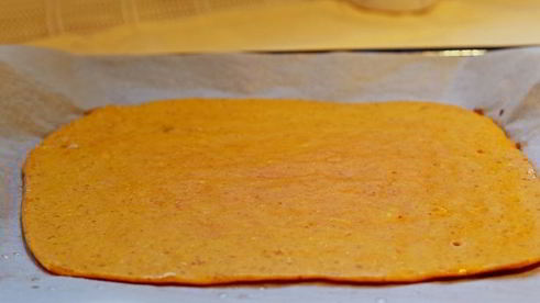 тыквенный рулет с мясным фаршем