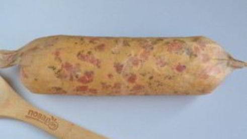 яичный рулет с печенкой