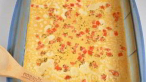 яичный рулет с печенкой