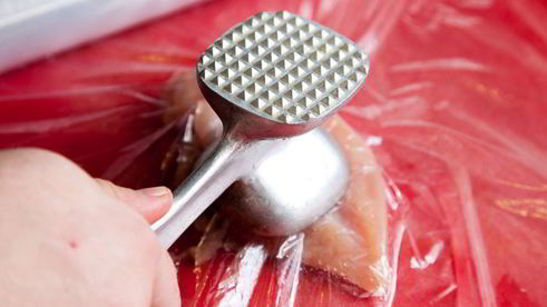 запеченный куриный рулет