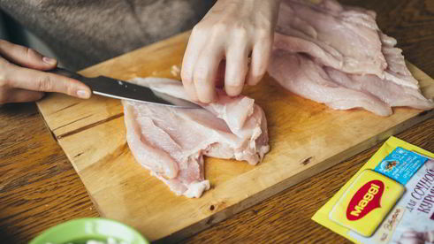 запеченные куриные рулетики