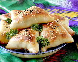 Самса с курицей