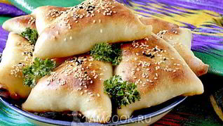 Самса с курицей