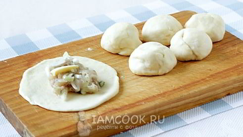 самса с курицей