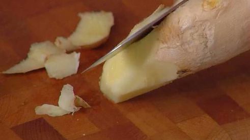 севиче с зеленым салатом