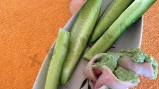 Шпинатовая паста с творогом и мацони — Зеленая встреча