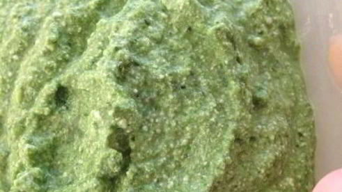 шпинатовая паста с творогом и мацони — зеленая встреча