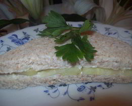 Английские сэндвичи с огурцом