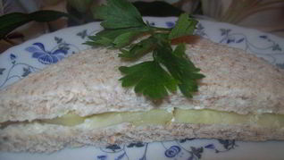 Английские сэндвичи с огурцом