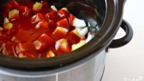 гавайский куриный сэндвич