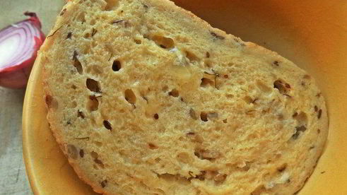 горячий сэндвич с лососем