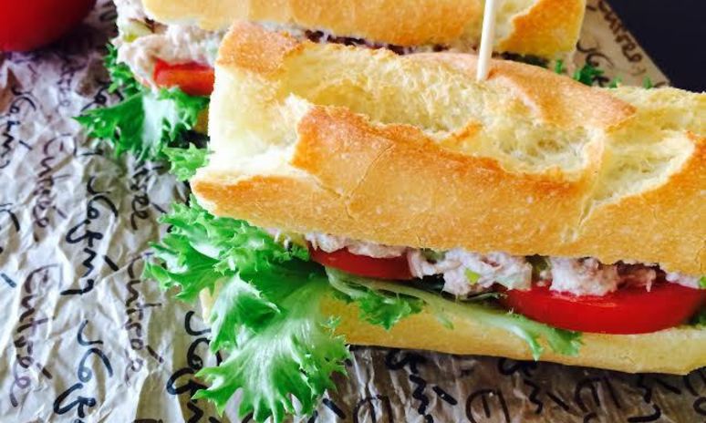 Рецепт классического сэндвича с тунцом