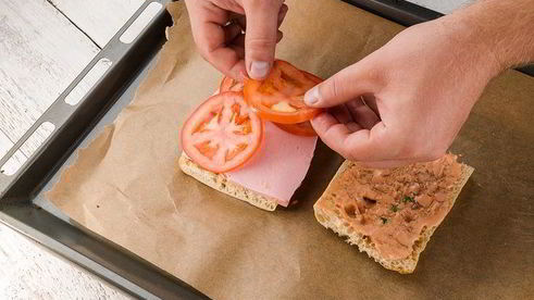 сэндвич для школьника