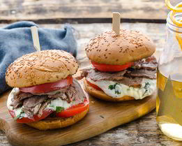 Сэндвич с бараниной