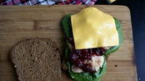 сэндвич с индейкой