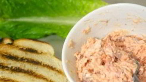 сэндвич с лососем