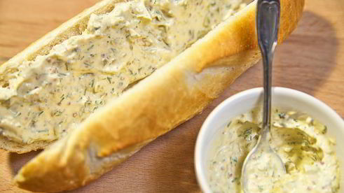 сэндвич с семгой и рукколой