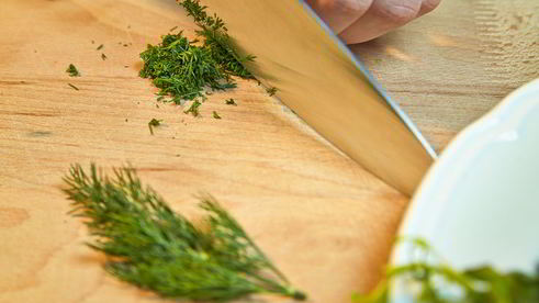 сэндвич с семгой и рукколой