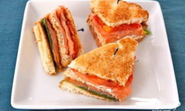 Рецепт сэндвича с семгой