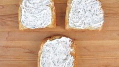 сэндвич с семгой