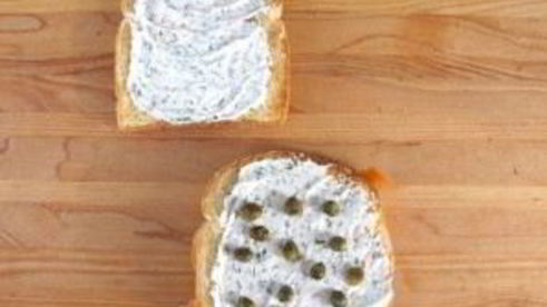 сэндвич с семгой