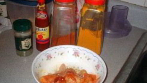 сэндвич с цыпленком, шпинатом и сыром