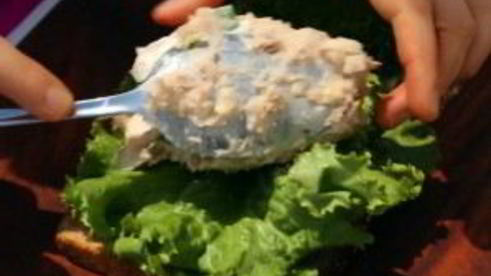 сэндвич с тунцом