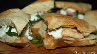 Сэндвичи с морепродуктами