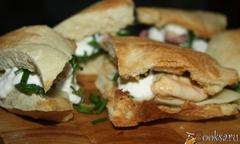 Рецепт сэндвичей с морепродуктами