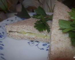 Сэндвичи с огурцом