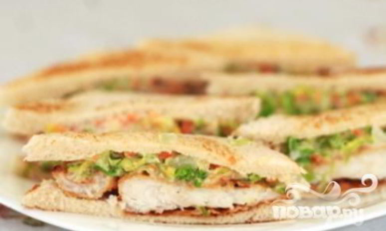 Рецепт сэндвичей с рыбой и капустой