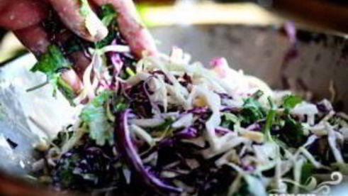 сэндвичи со свининой и капустой