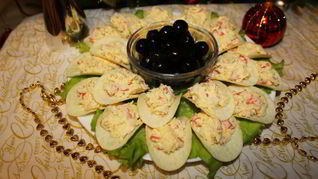 Сырная закуска на чипсах