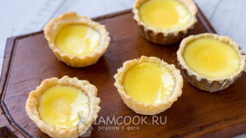 дань та — тарталетки с яичным кремом