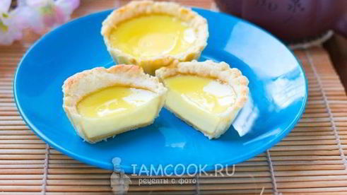 дань та — тарталетки с яичным кремом