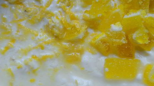 лимонные тарталетки с лимонным мармеладом