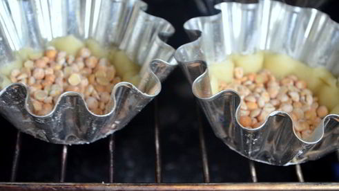 лимонные тарталетки с лимонным мармеладом