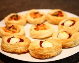 Слоеные тарталетки