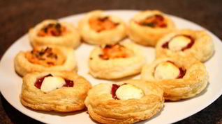 Слоеные тарталетки