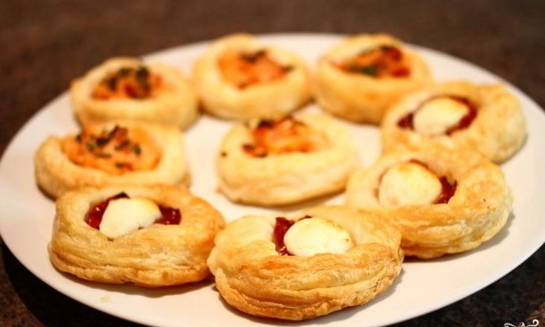 Рецепт слоеных тарталеток