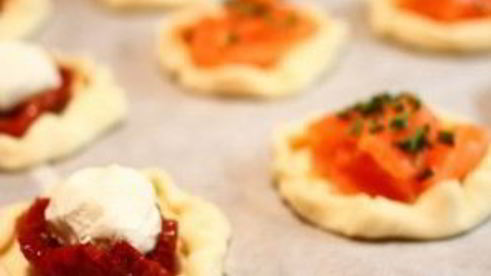 слоеные тарталетки