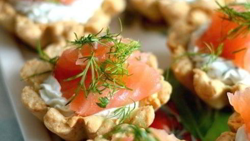 сырные тарталетки