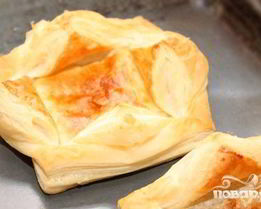 Тарталетки из слоеного теста