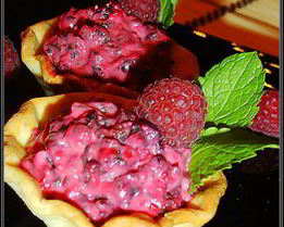 Тарталетки Малиновое облако