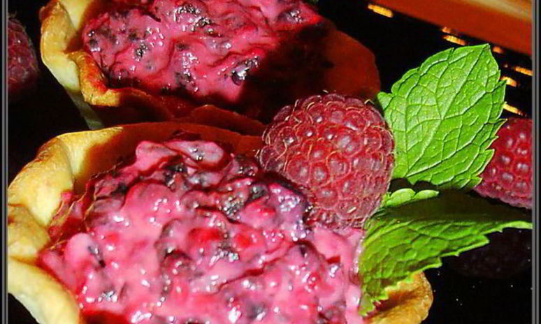 Рецепт тарталеток малиновое облако