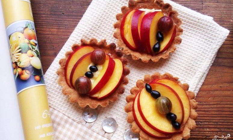 Рецепт тарталеток с фруктами