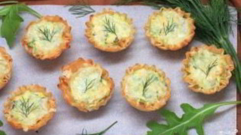 тарталетки с горбушей